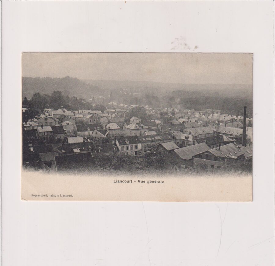 FRANCJA LIANCOURT PANORAMA WIDOKÓWKA A3239