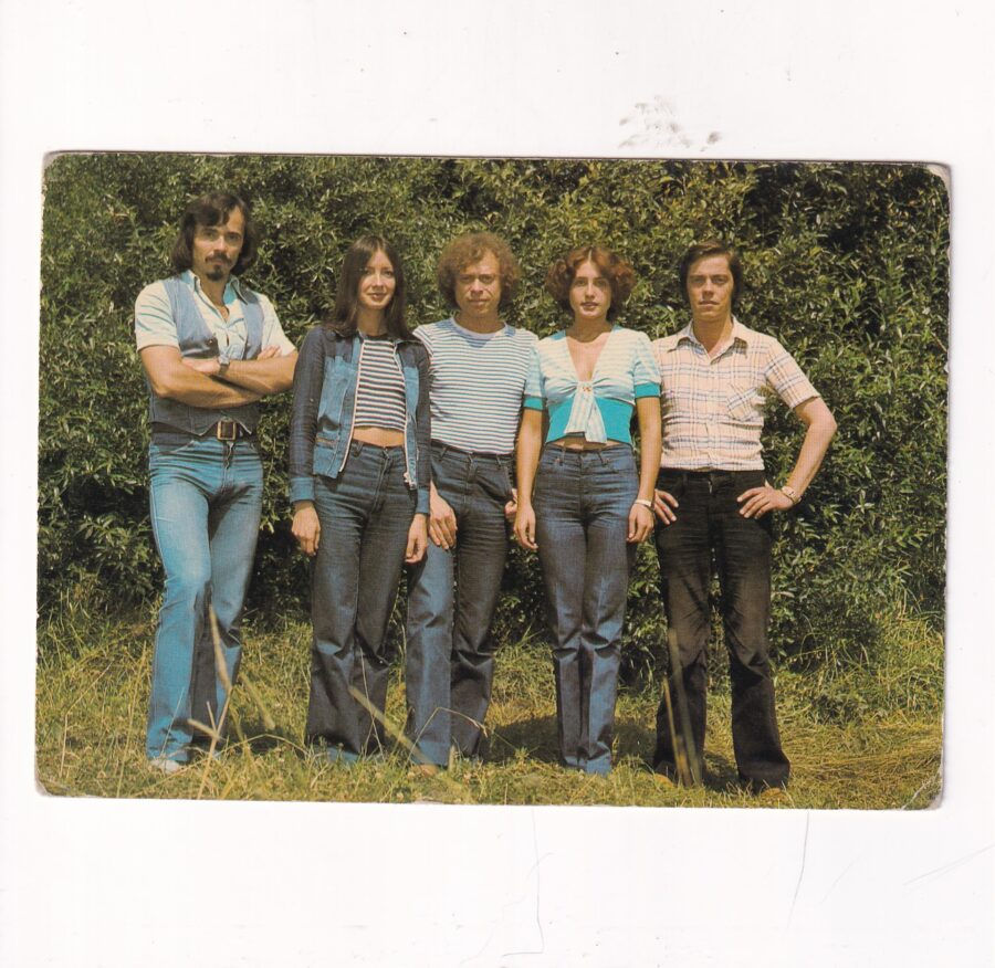 GWIAZDY MUZYKI HOMO HOMINI POCZTÓWKA A2358