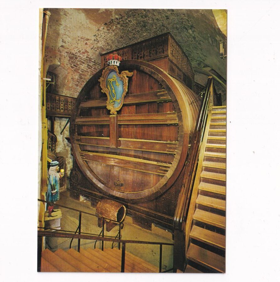 ALKOHOLE HEIDELBERG WIELKA BECZKA POCZTÓWKA A4409