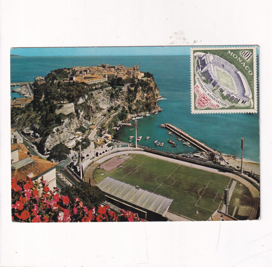 MONACO STADION LUDWIKA II WIDOKÓWKA A3522