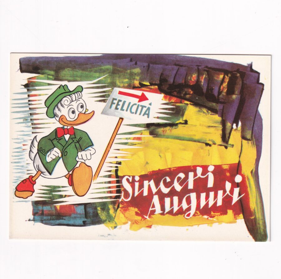 DISNEY COLLECTION KACZOR DONALD POCZTÓWKA A4014