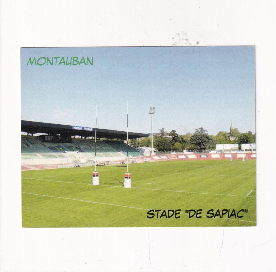 FRANCJA MONTCEAU LES MINES (82) STADION SPORT WIDOKÓWKA A2784