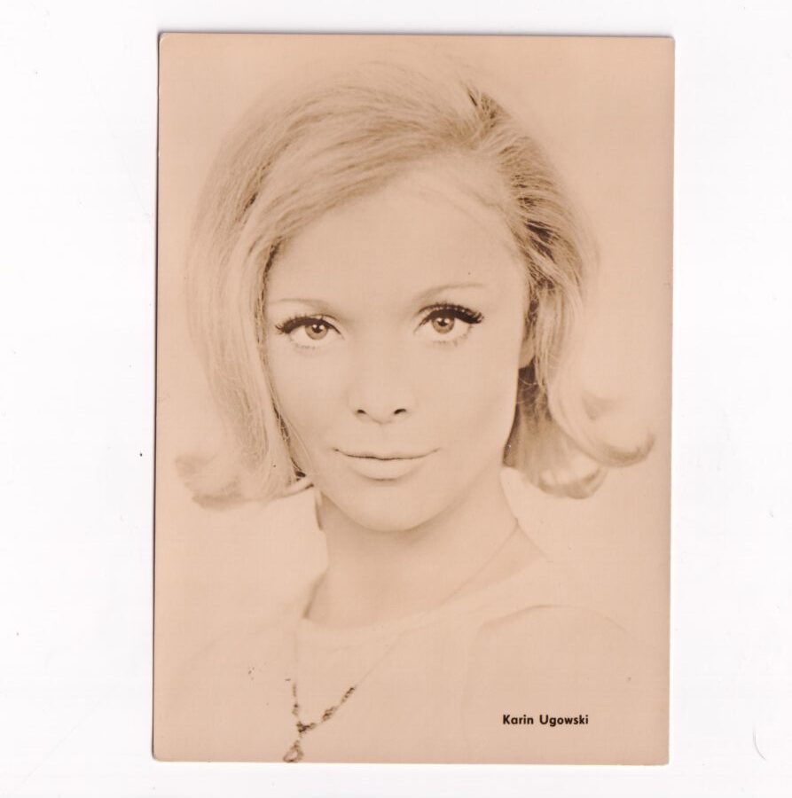 GWIAZDY KINA KARIN UGOWSKI POCZTÓWKA A4205