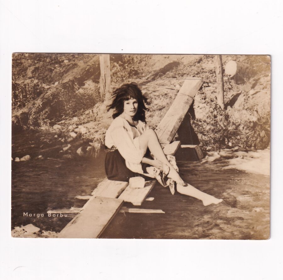 GWIAZDY KINA I TEATRU MARGA BARBU POCZTÓWKA A4199