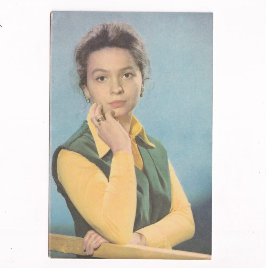 GWIAZDY KINA I TV NATALIA RYCZAGOWA POCZTÓWKA A5535