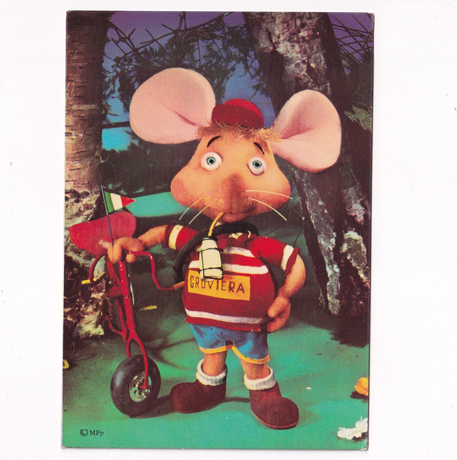 TOPO GIGIO LOUIE MOUSE POCZTÓWKA A3622