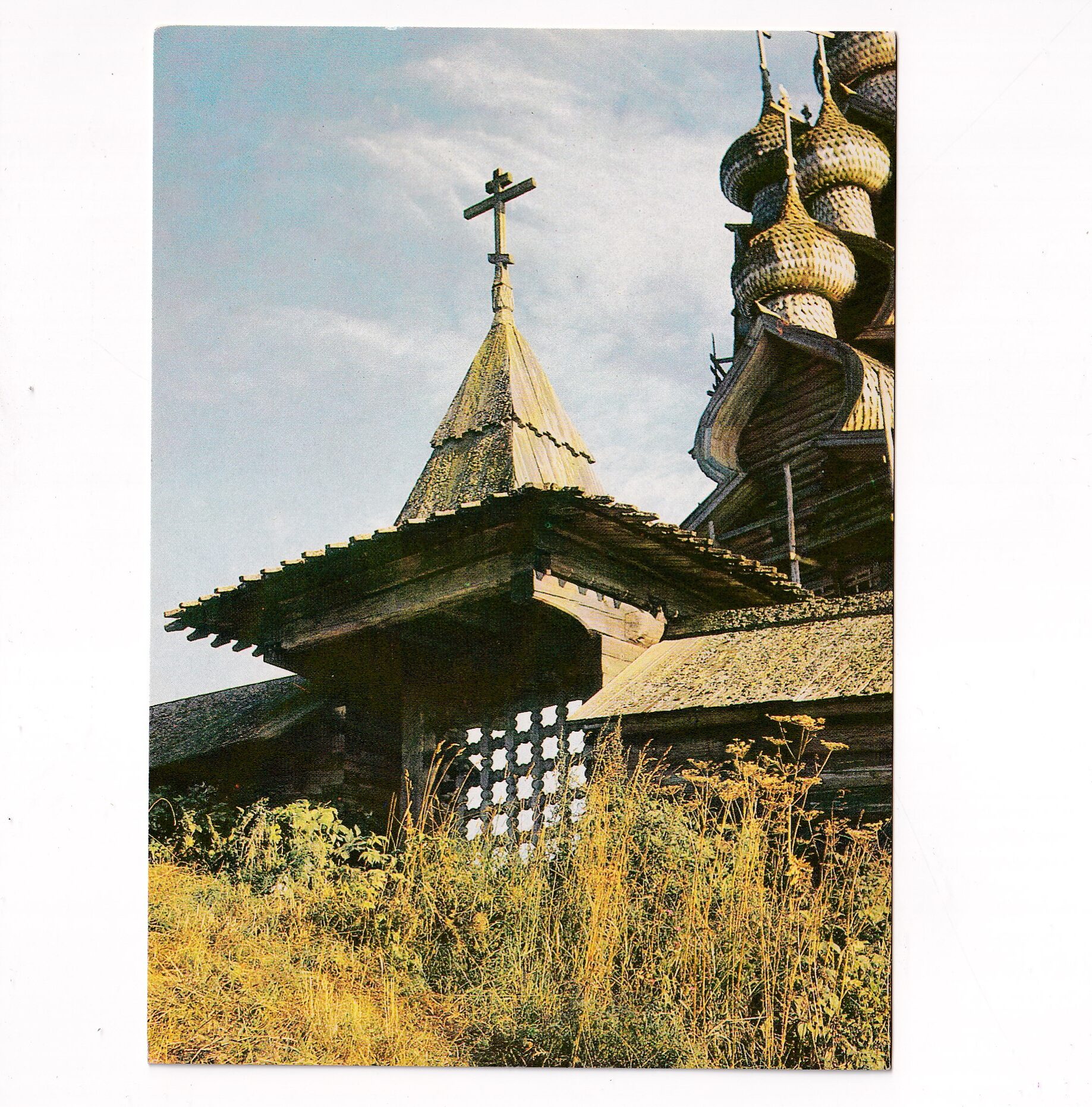 ROSJA KIZHI KIŻY MUZEUM HISTORYCZNO-ETNOGRAFICZNE POCZTÓWKA A8608