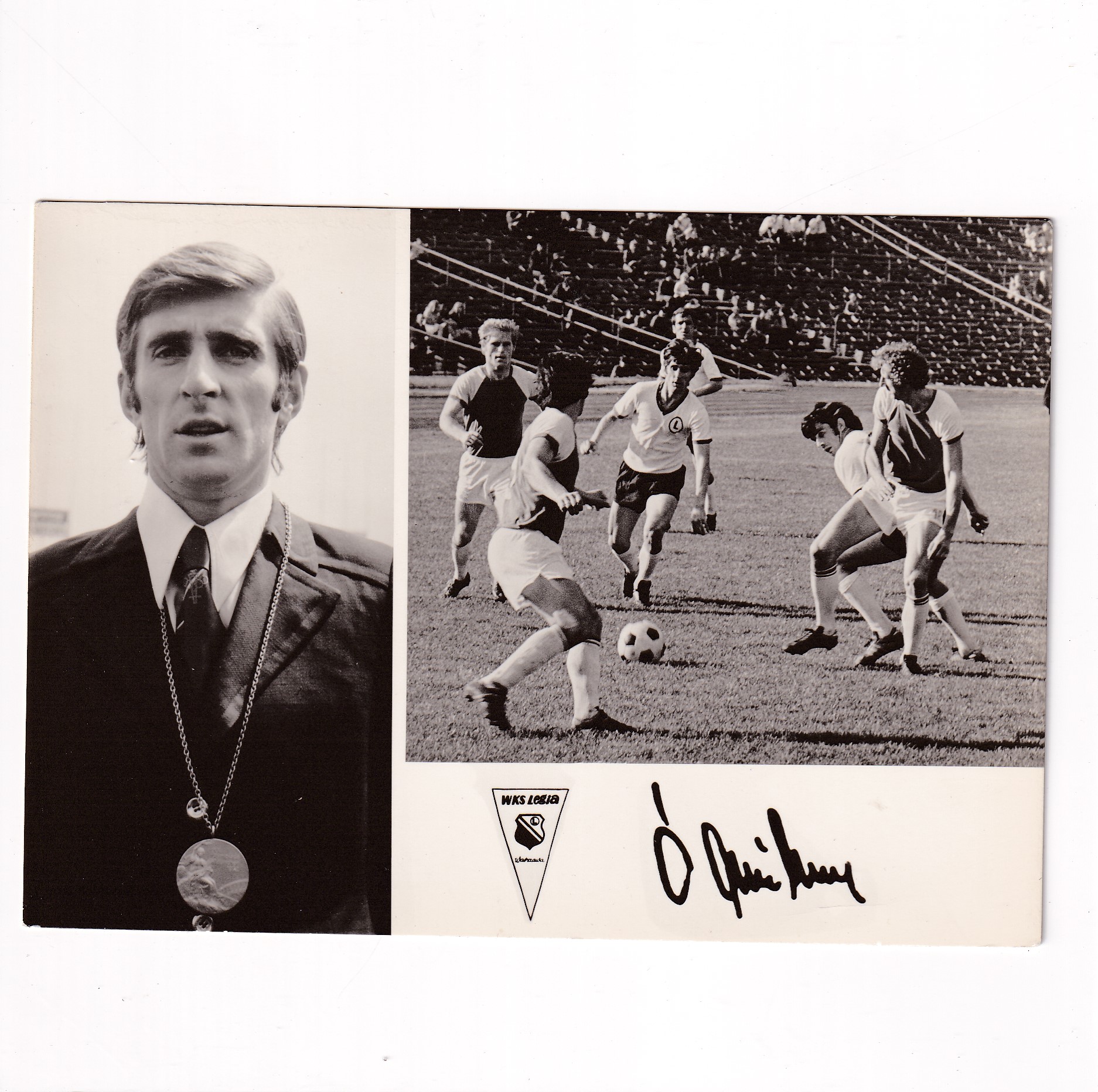 POLSKA LESŁAW ĆMIKIEWICZ ZŁOTY MEDALISTA XX IGRZYSK OLIMPIJSKICH W MONACHIUM 1972 POCZTÓWKA A9469