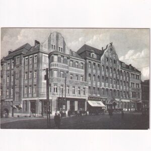 ZABRZE SKRZYŻOWANIE ULICY WOLNOŚCI I POW.ŚLĄSKICH REPRINT WIDOKÓWKA A9691