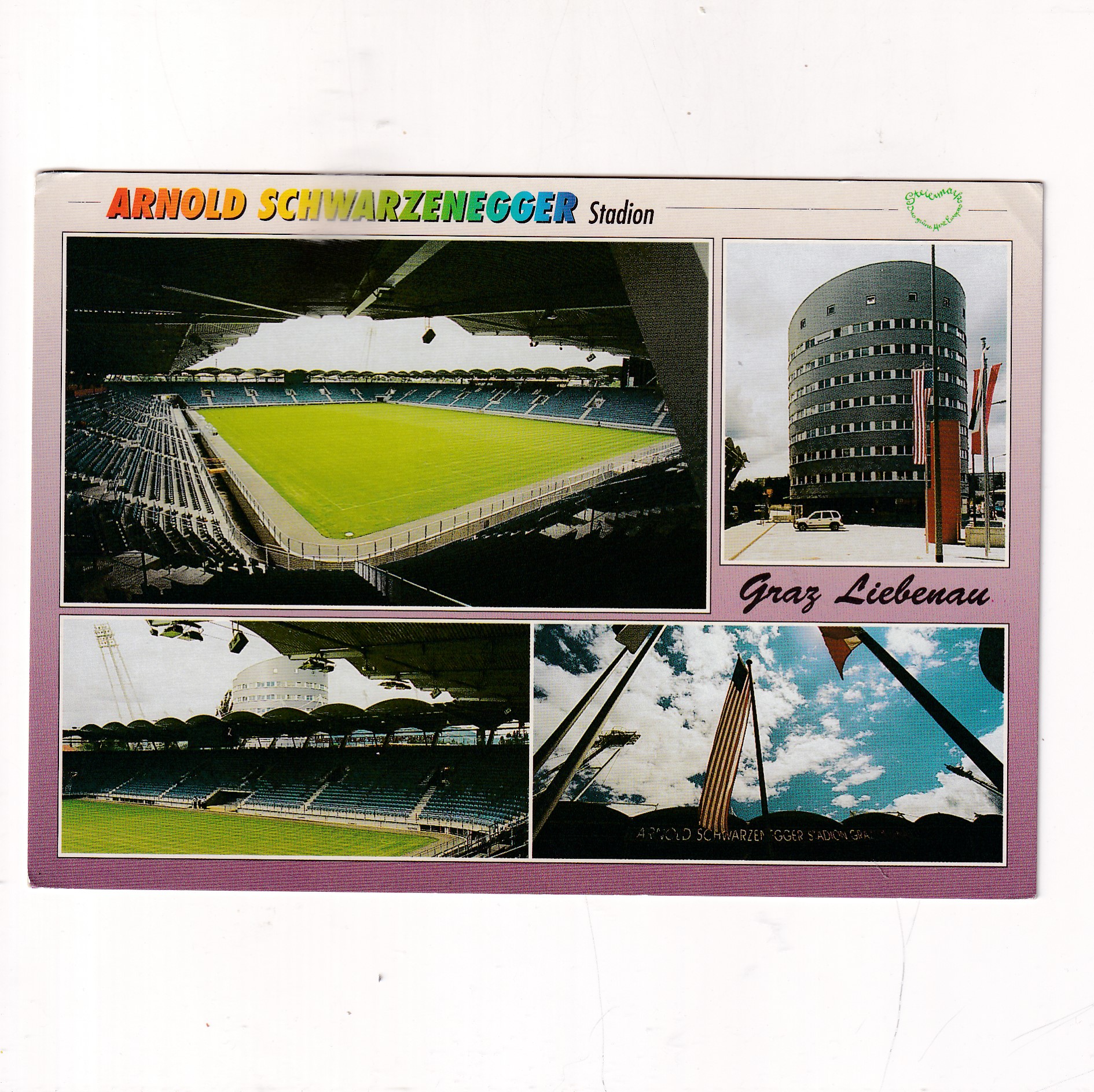 AUSTRIA GRAZ STADION ARNOLD SCHWARZENEGGER WIDOKÓWKA A11759