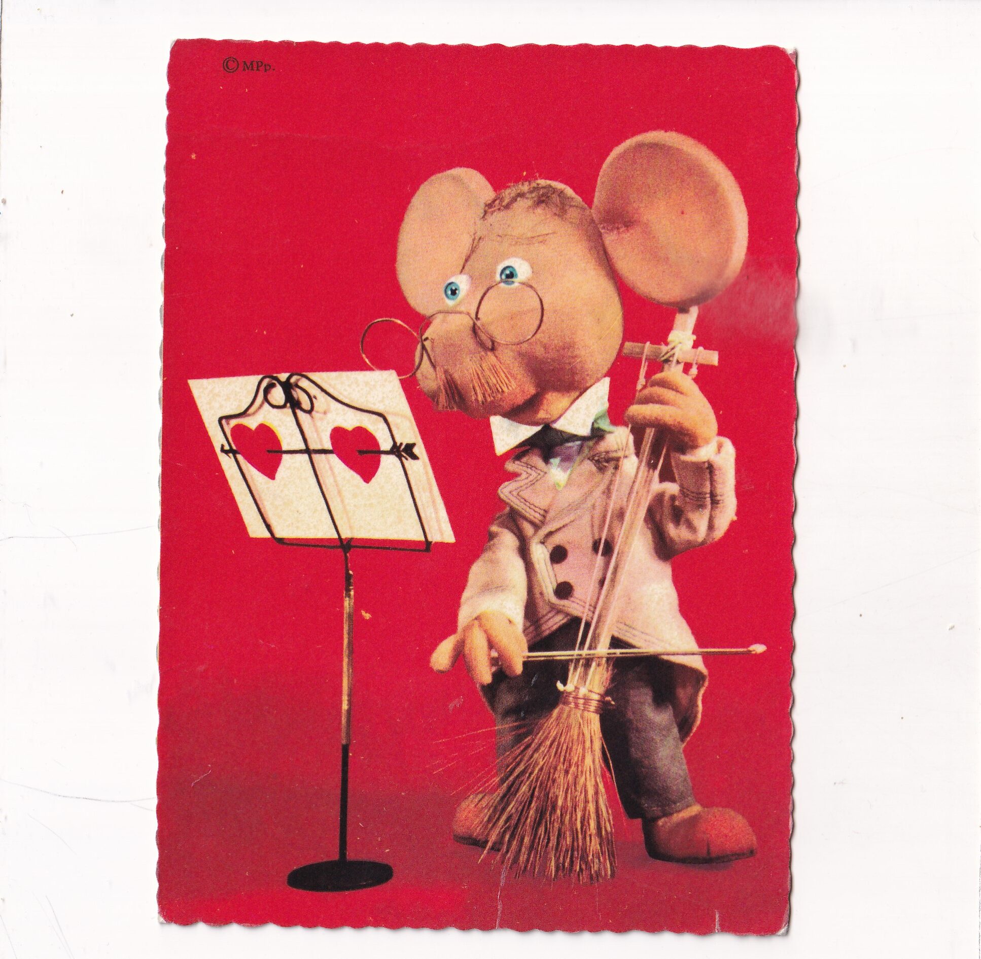 TOPO GIGIO LOUIE MOUSE POCZTÓWKA A12133