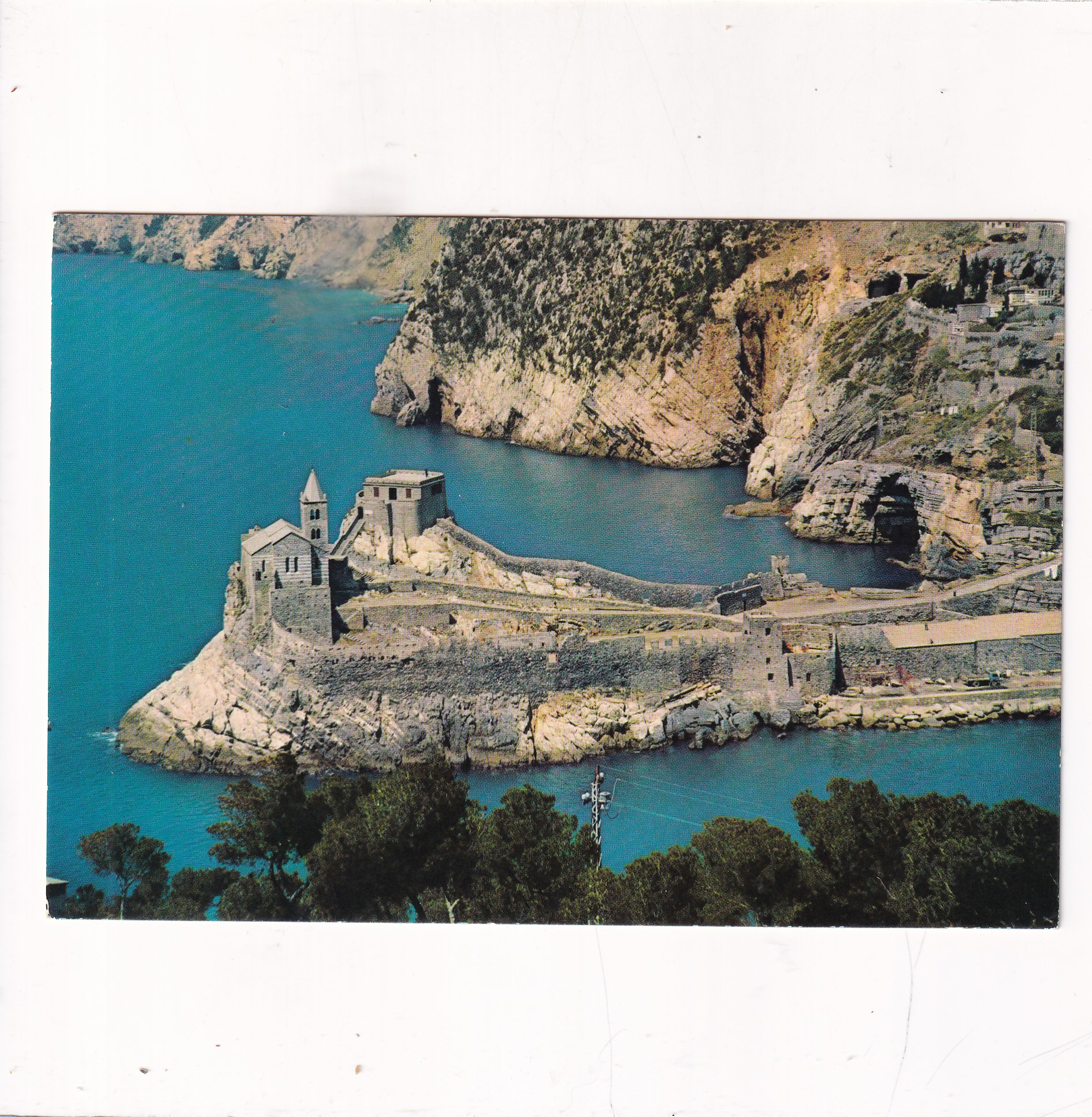 WŁOCHY PORTOVENERE PROMONTORIO DI S. PIETRO WIDOKÓWKA A13159