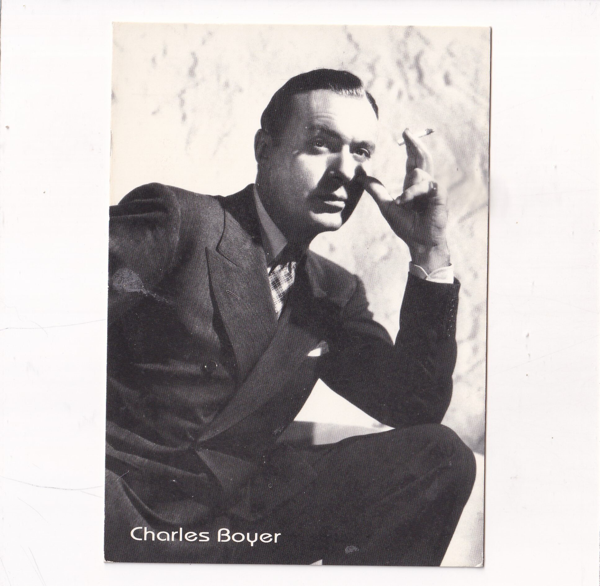 GWIAZDY KINA CHARLES BOYER POCZTÓWKA A13287