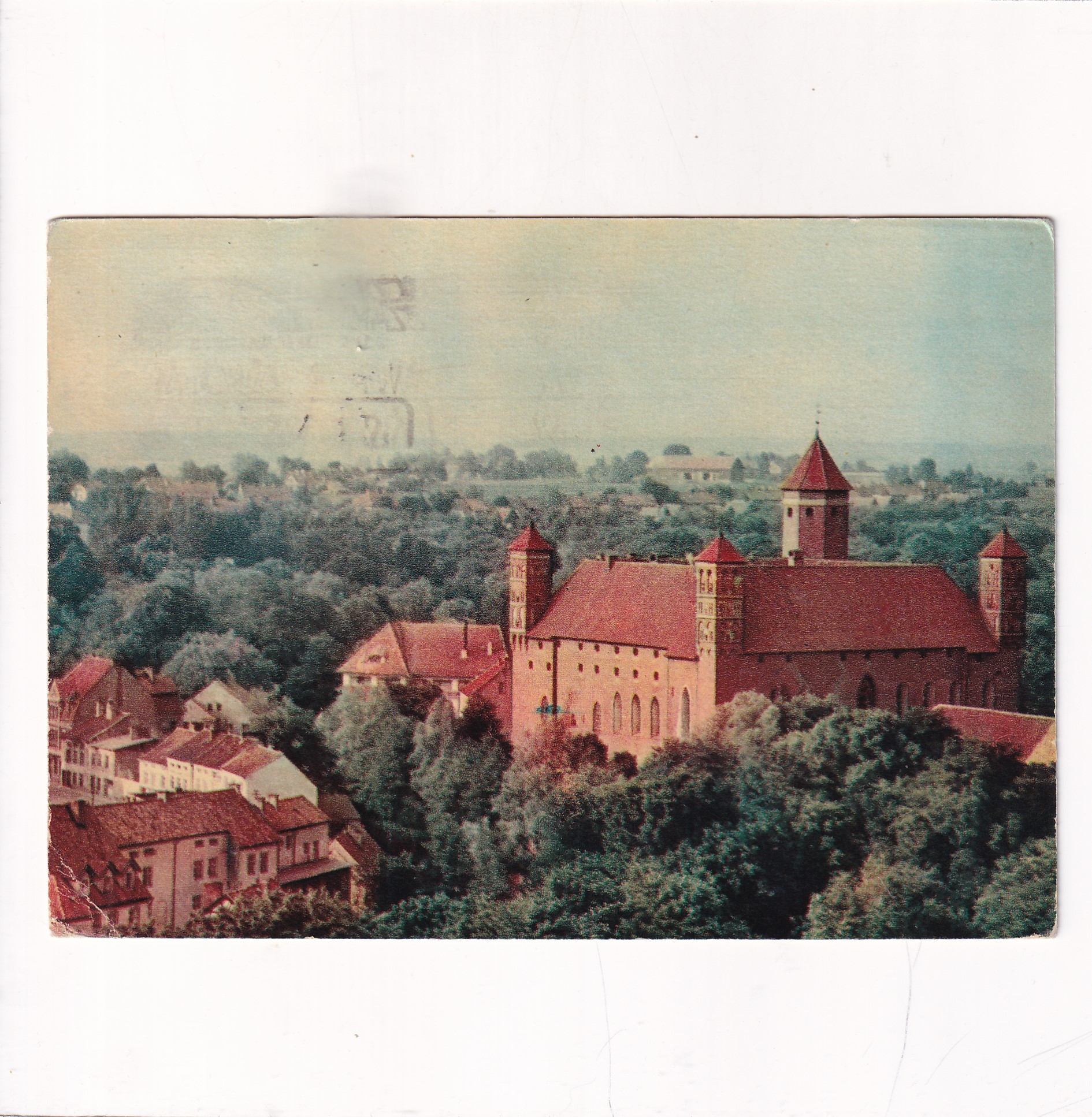 LIDZBARK WARMIŃSKI ZAMEK BISKUPÓW WIDOKÓWKA A13760