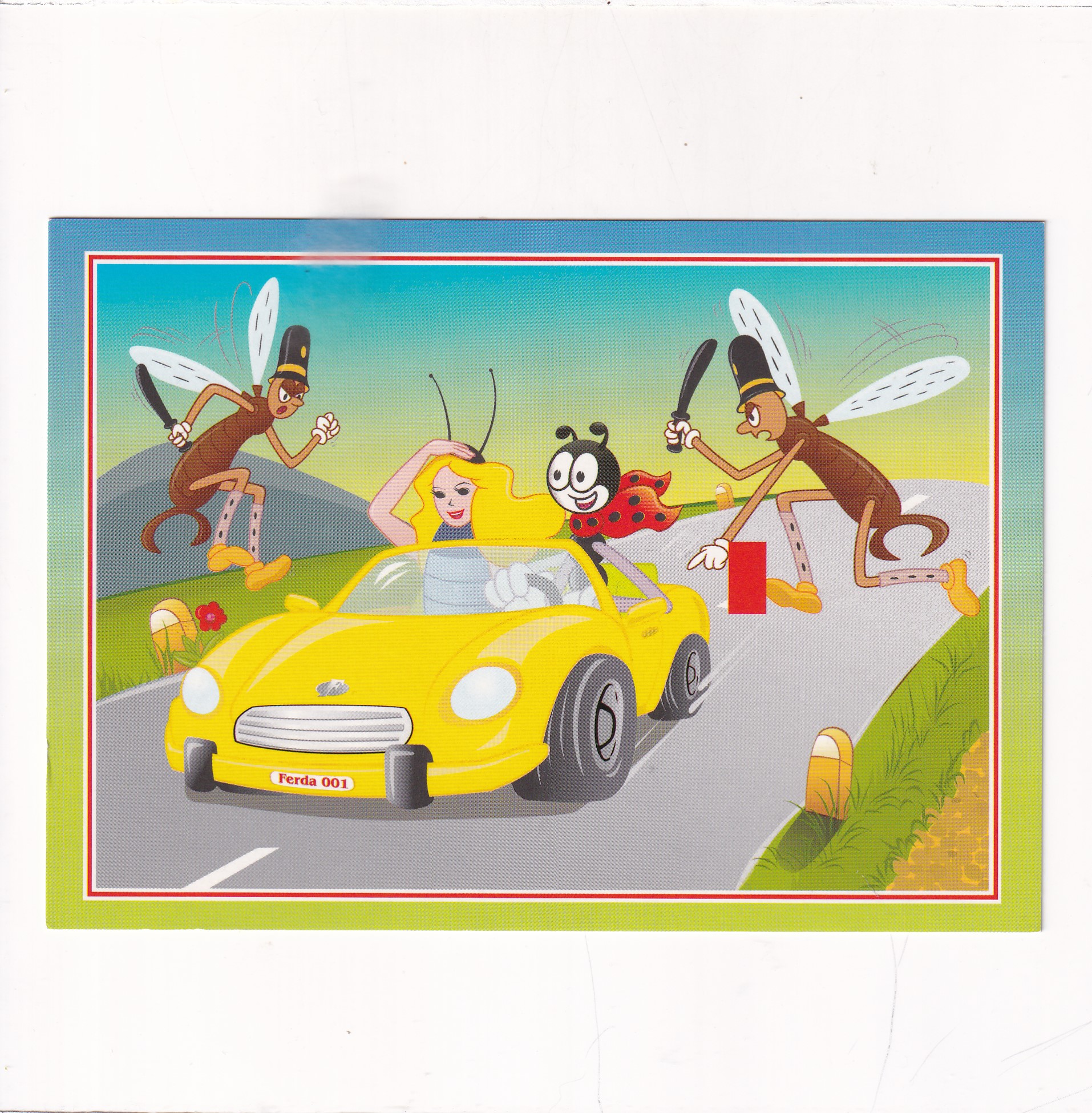 BAJKA FERDA MRÓWKA I BIEDRONKA POCZTÓWKA A14518