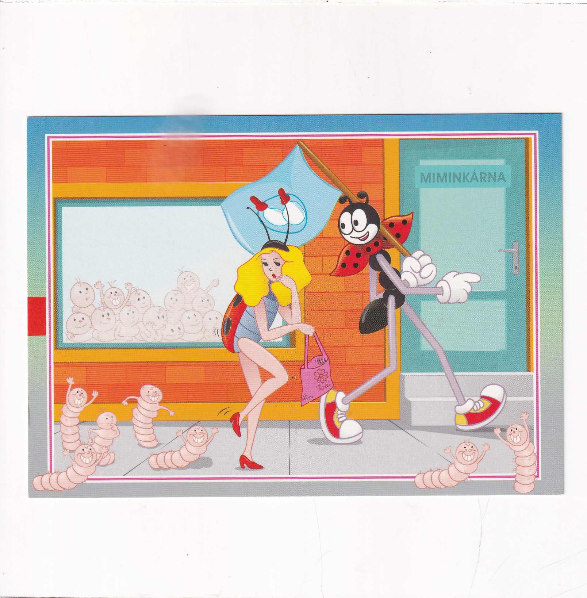 BAJKA FERDA MRÓWKA I BIEDRONKA POCZTÓWKA A14519