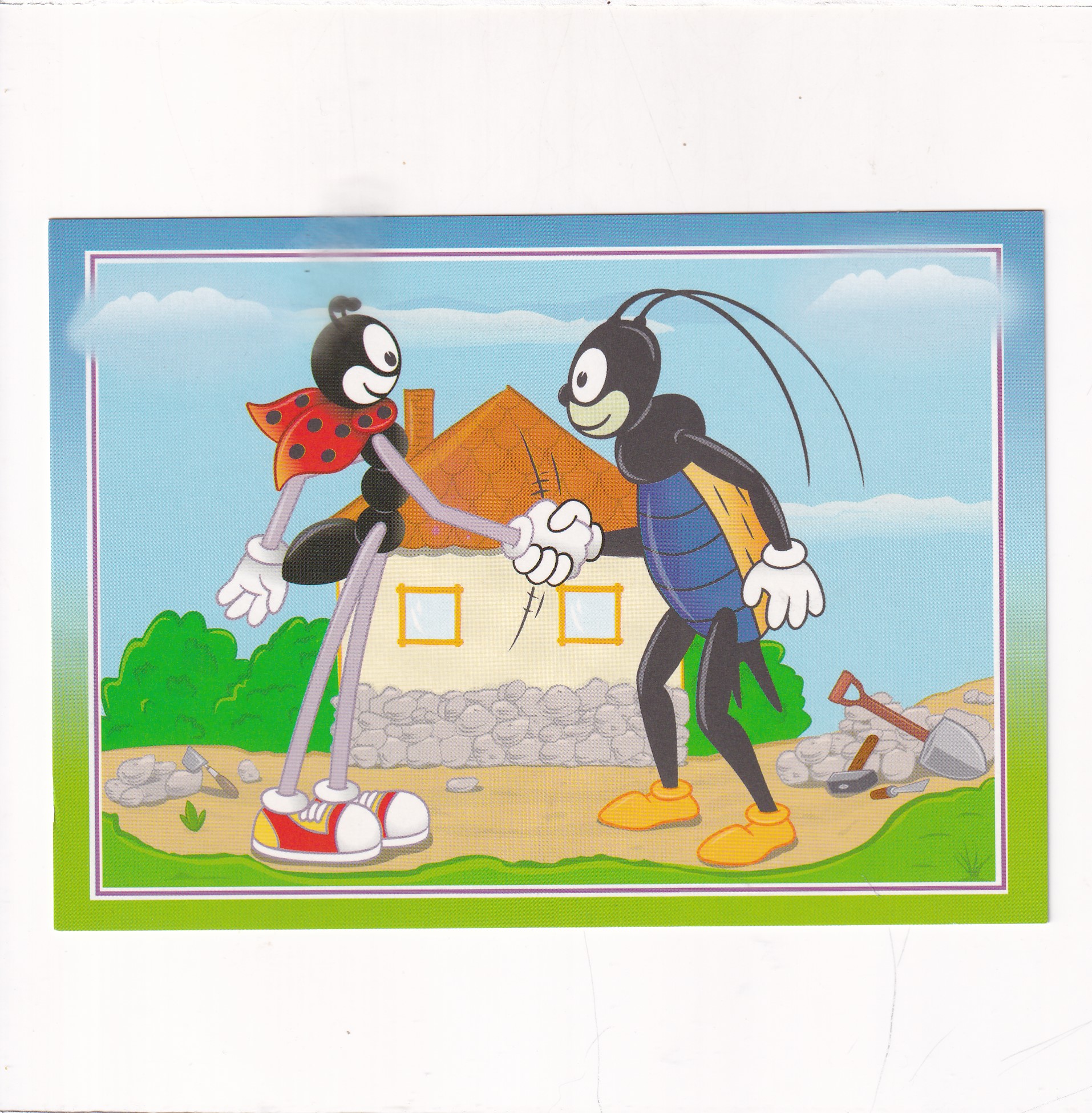 BAJKA FERDA MRÓWKA I BIEDRONKA POCZTÓWKA A14520