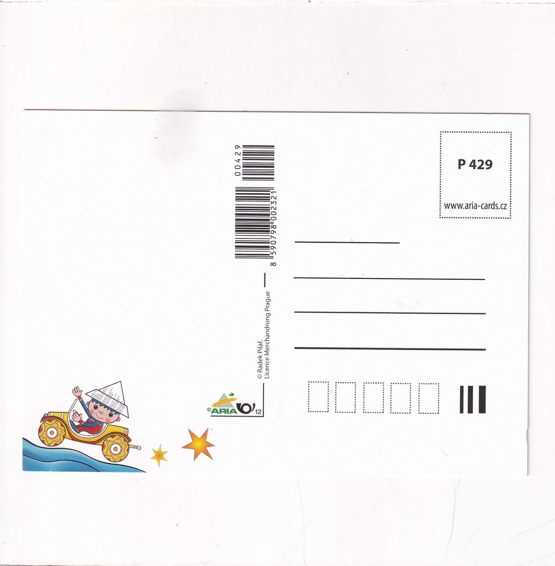 BAJKA Večerníček . Illustration Radek Pilař POCZTÓWKA A14523 - obrazek 2