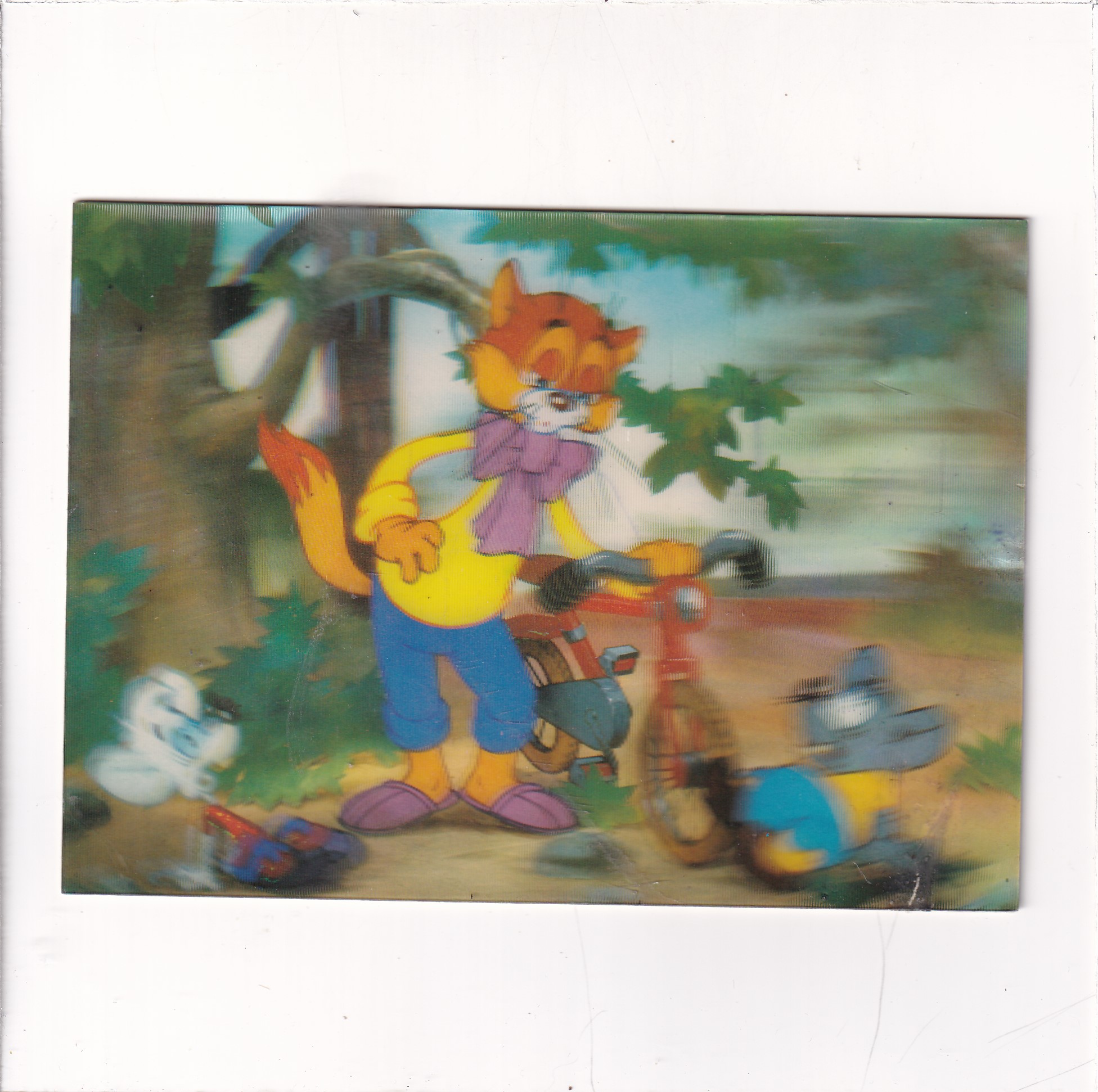 PRZYGODY KOTA LEOPOLDA POCZTÓWKA 3D TRÓJWYMIAROWA A16938