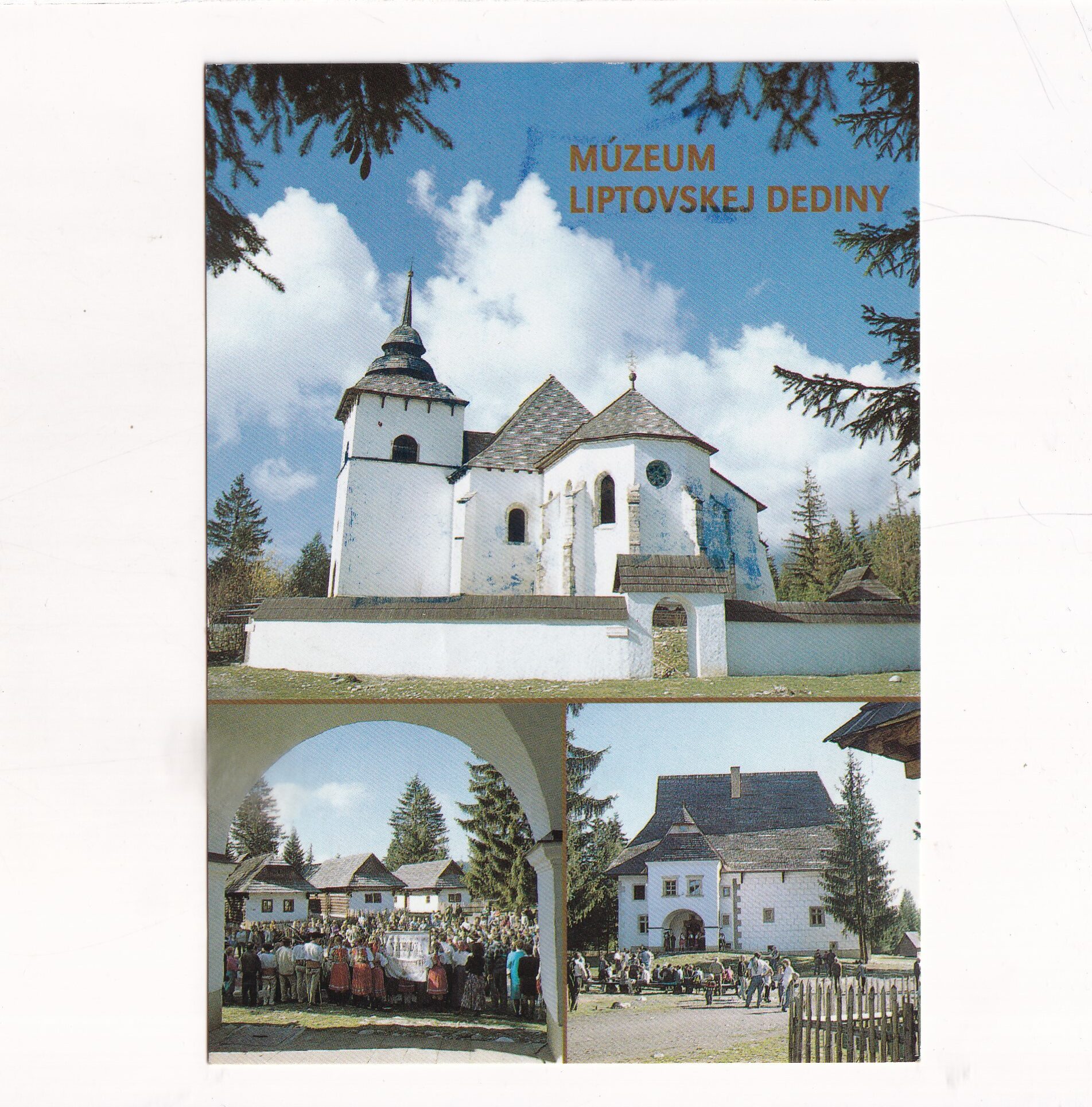 SŁOWACJA PRZYBYLINA MUZEUM WIDOKÓWKA A19409