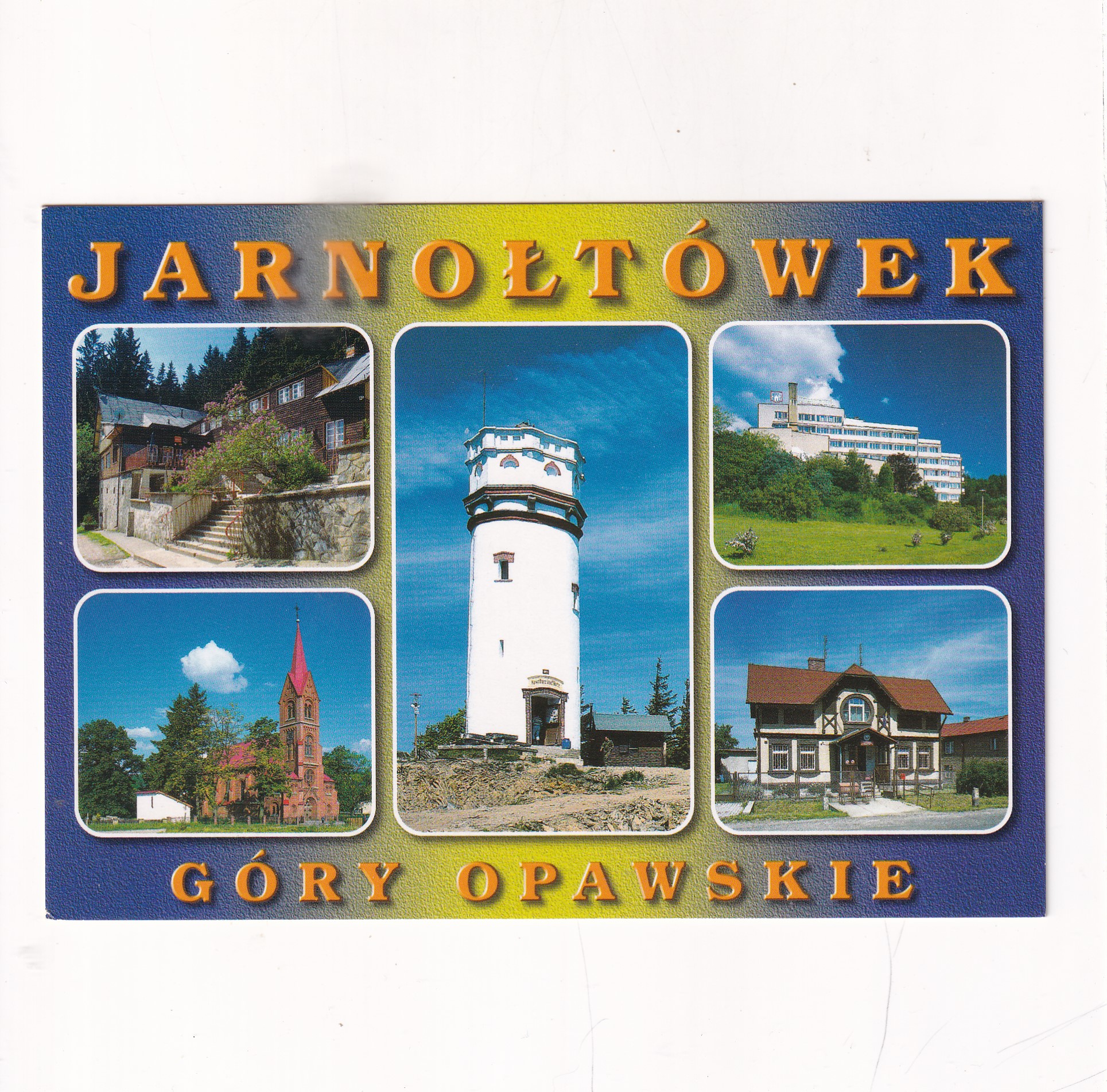 JARNOŁTÓWEK GÓRY OPAWSKIE WIDOKÓWKA A19910