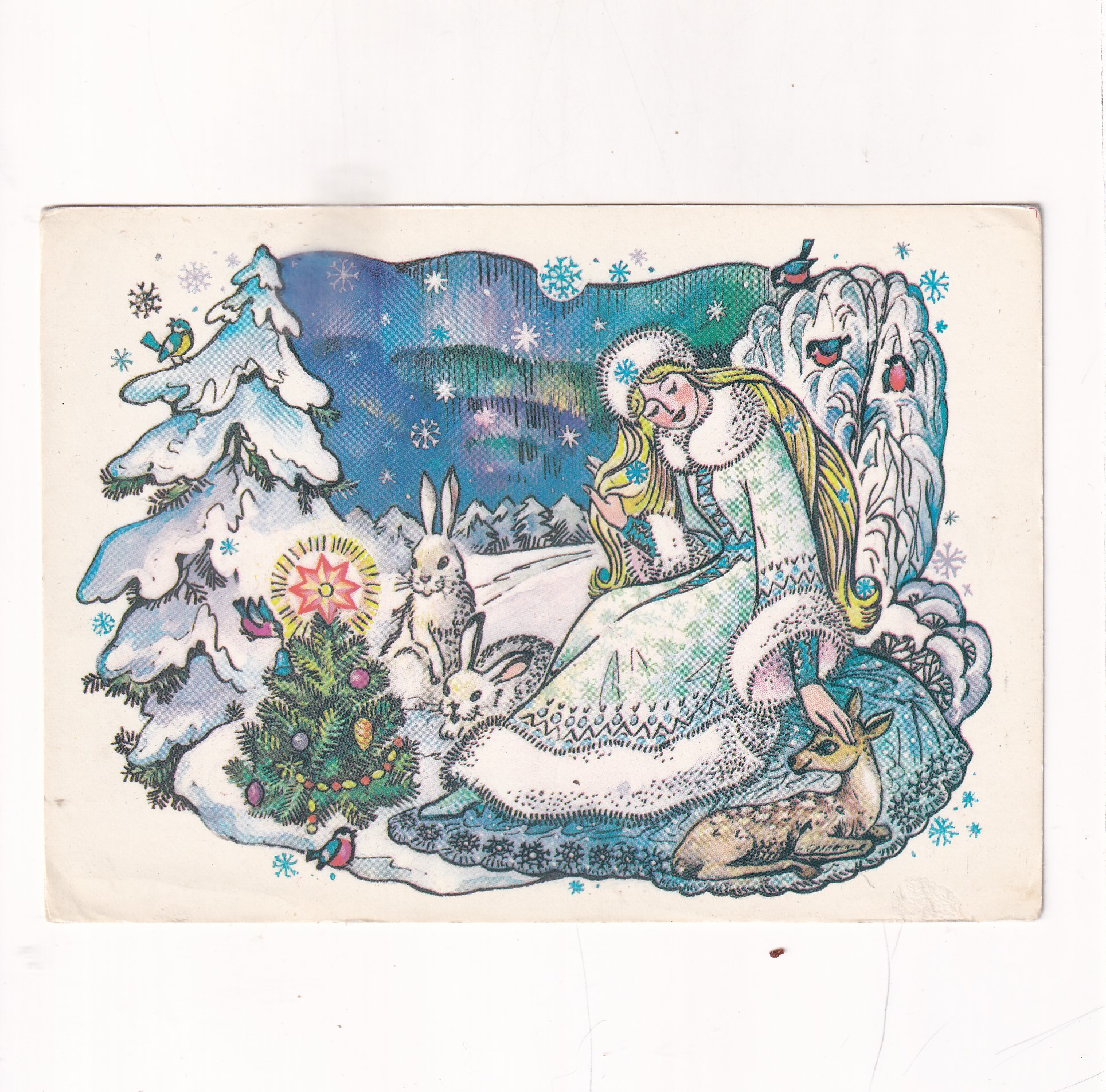 ROSJA Z NOWYM ROKIEM POCZTÓWKA A20287