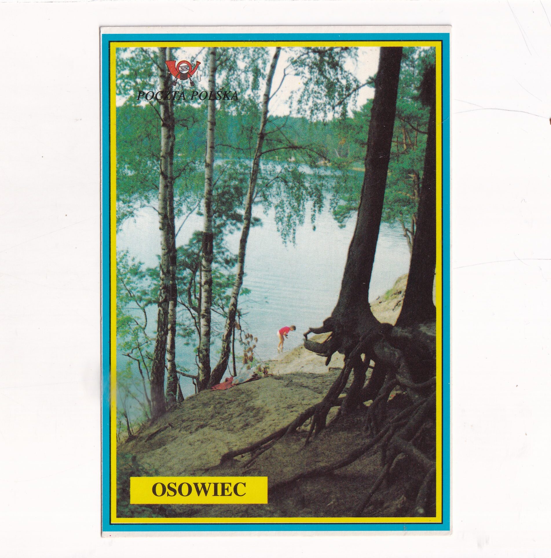 OSOWIEC JEZIORO SREBRNE WIDOKÓWKA A20377