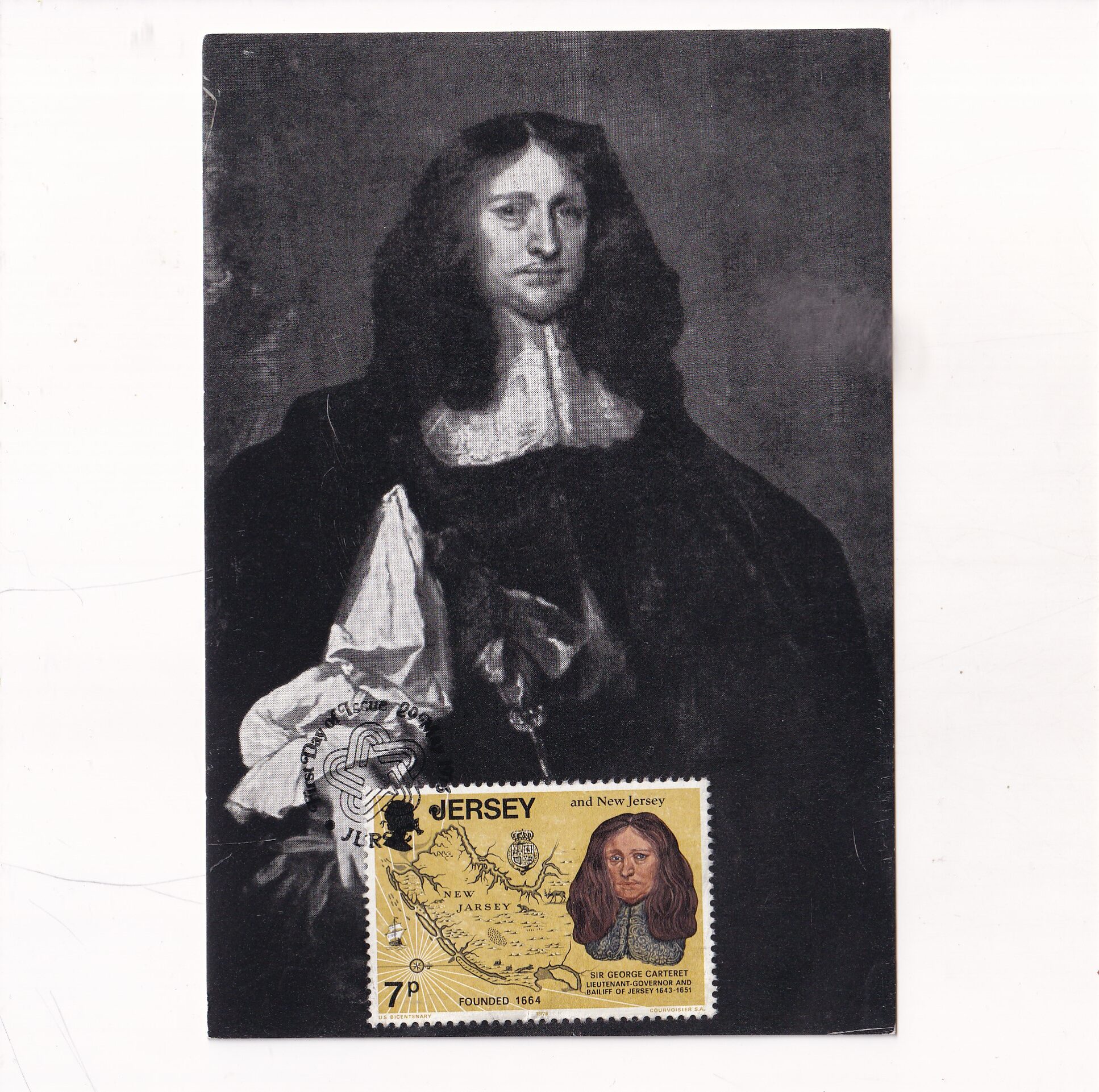 SIR GEORGE CARTERET POCZTÓWKA A20486