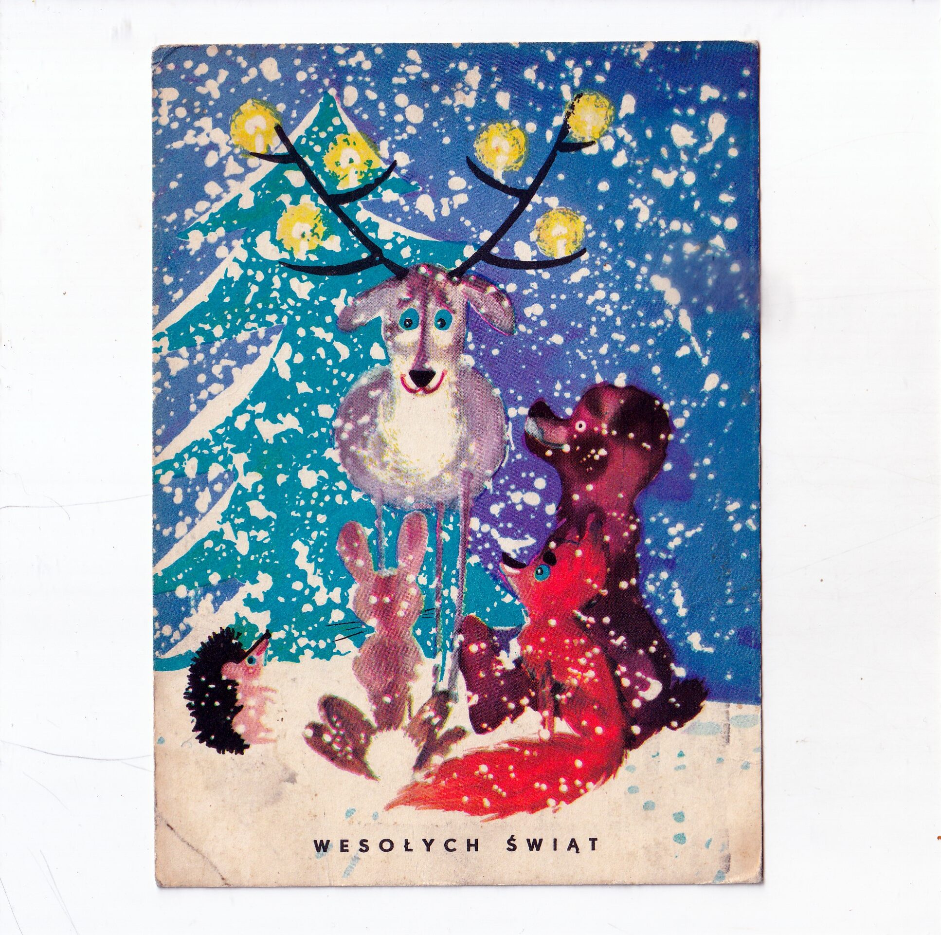 MIROSŁAW POKORA WESOŁYCH ŚWIĄT B.N.POCZTÓWKA A20558