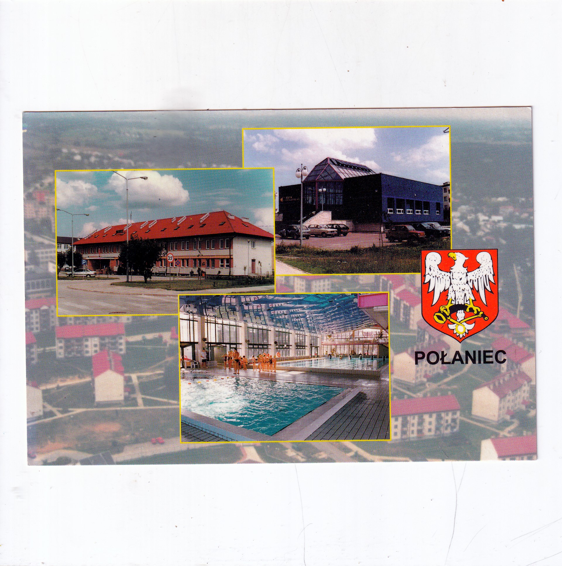 POŁANIEC HERB WIDOKÓWKA A21456