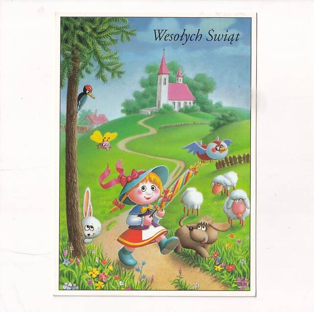 IZABELA KOWALSKA-WIECZOREK ŚWIĘTA WIELKANOC POCZTÓWKA A23318