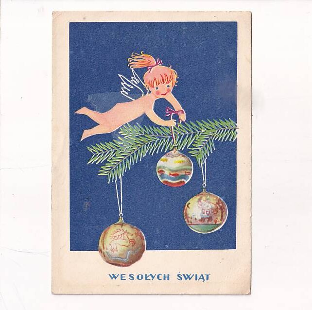 IRENA CZARNECKA WESOŁYCH ŚWIĄT B.N. POCZTÓWKA A23134