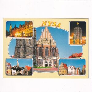 NYSA KOŚCIÓŁ ŚW.JAKUBA I AGNIESZKI WIDOKÓWKA A21975