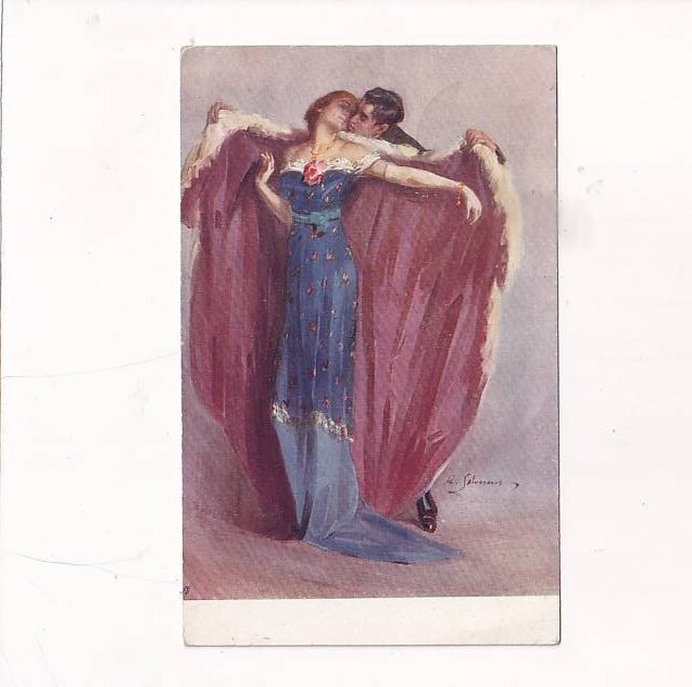 A.SALVARANI "PO BALU" POCZTÓWKA A23751