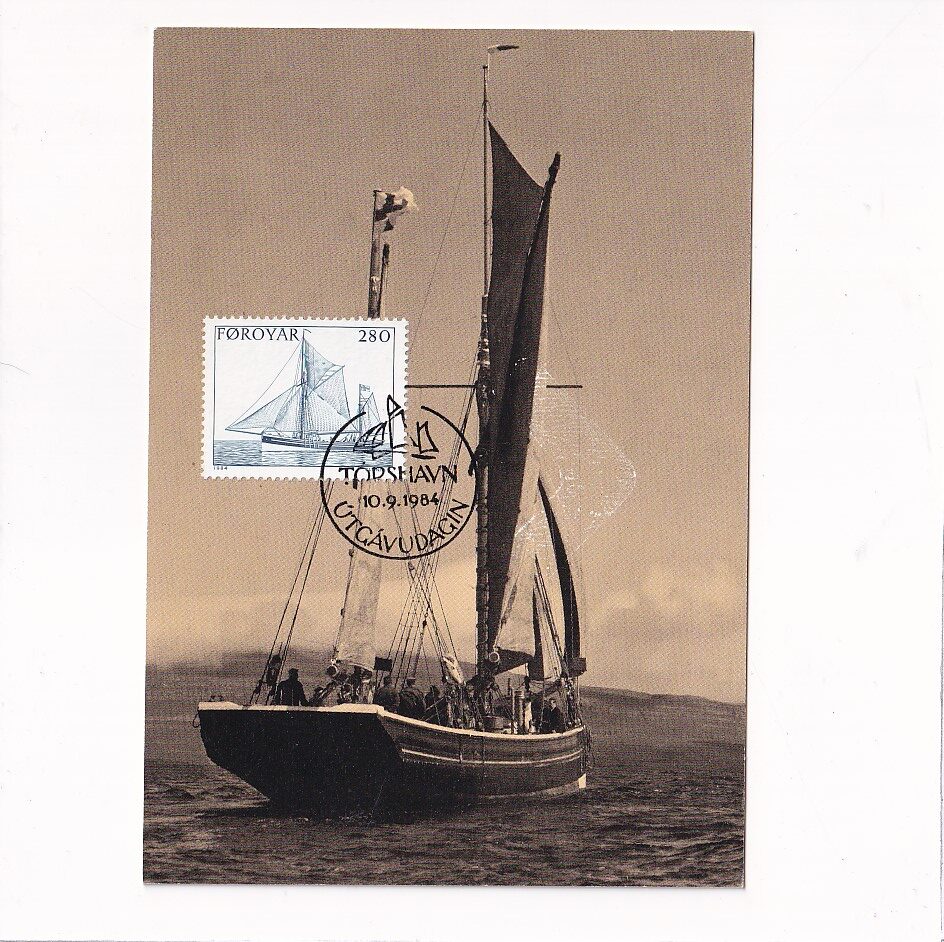 DANIA TORSHAVN WYSPY OWCZE MAXIMUM POCZTÓWKA A25570