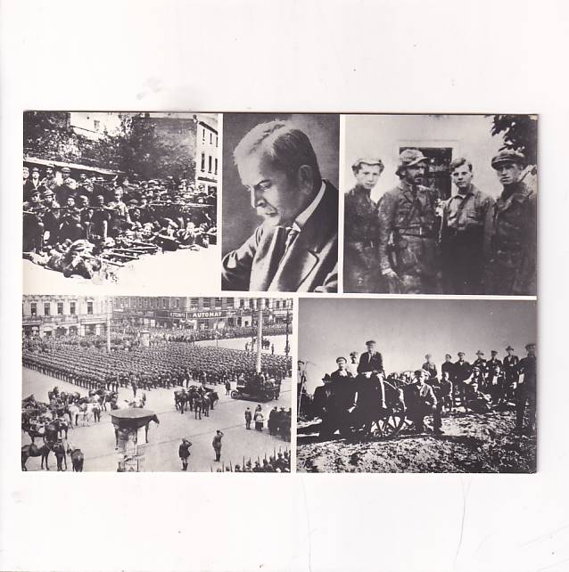 70-LECIE POWSTANIA RZECZYPOSPOLITEJ POLSKIEJ ZESTAW 10 SZTUK POCZTÓWKA A23524 - obrazek 9