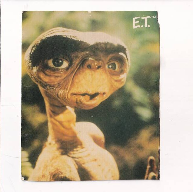 GWIAZDY KINA I TV " E.T. " STEVEN SPIELBERG POCZTÓWKA A25947