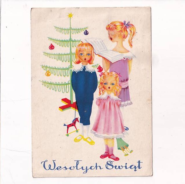 A.KULESZA WESOŁYCH ŚWIĄT B.N.POCZTÓWKA A26291