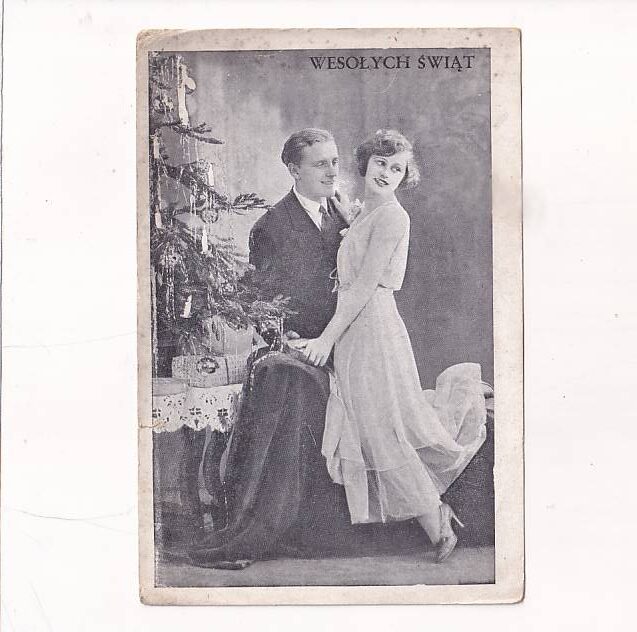 WESOŁYCH ŚWIĄT B.N. POCZTÓWKA A28095