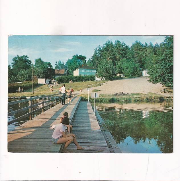 PILAWKI OŚRODEK WCZASOWY PTTK JEZIORO DRWĘCKIE WIDOKÓWKA A27821