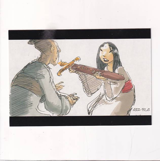 BAJKA "MULAN " POCZTÓWKA KOM-164