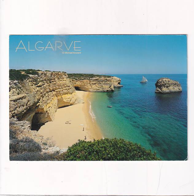 PORTUGALIA ALGAVRE PLAŻA WIDOKÓWKA A29747