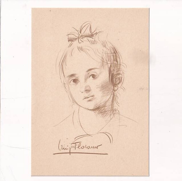 LUIGI FILOCAMO DZIEWCZYNKA POCZTÓWKA GRAF-436