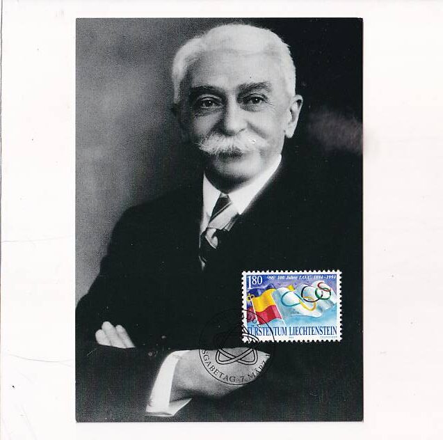 PIERRE DE COUBERTIN IDEA OLIMPIJSKA MAXIMUM SPORT POCZTÓWKA A31107