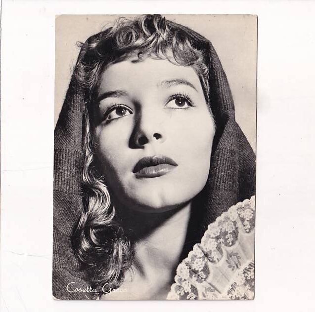 GWIAZDY KINA I TELEWIZJI COSETTA GRECO POCZTÓWKA A32018