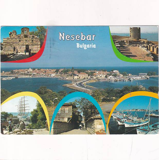 BUŁGARIA NESEBER WIDOKÓWKA A33052