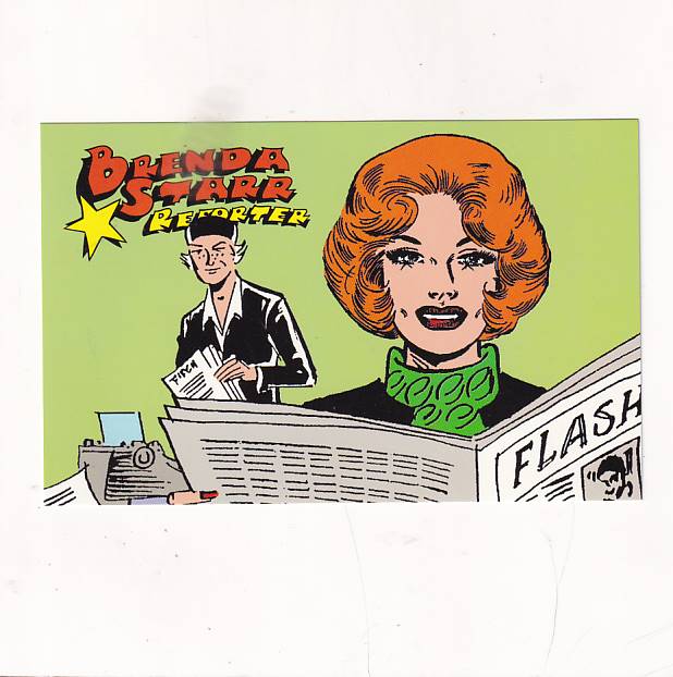 DALE MESSICK "BRENDA STARR" 1940 POCZTÓWKA KOM-1089