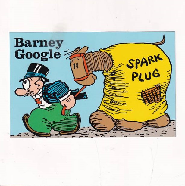 BILLY DEBECK "BARNEY GOOGLE" 1919 POCZTÓWKA KOM-1088