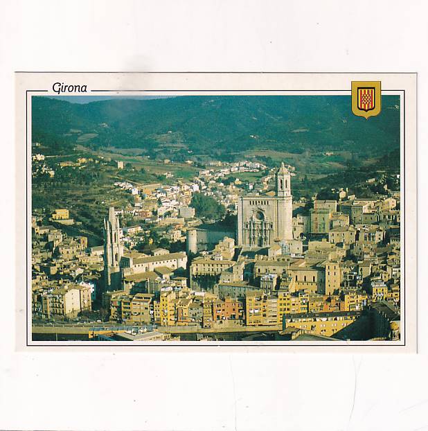 HISZPANIA GIRONA HERB WIDOKÓWKA A33613