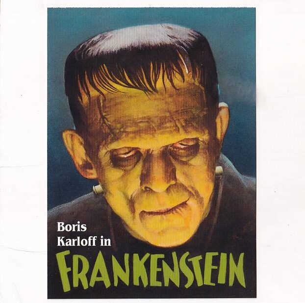GWIAZDY KINA I TV FRANKENSTEIN BORIS KARLOFF POCZTÓWKA A33363